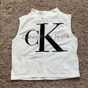 Calvin Klein Crop stop